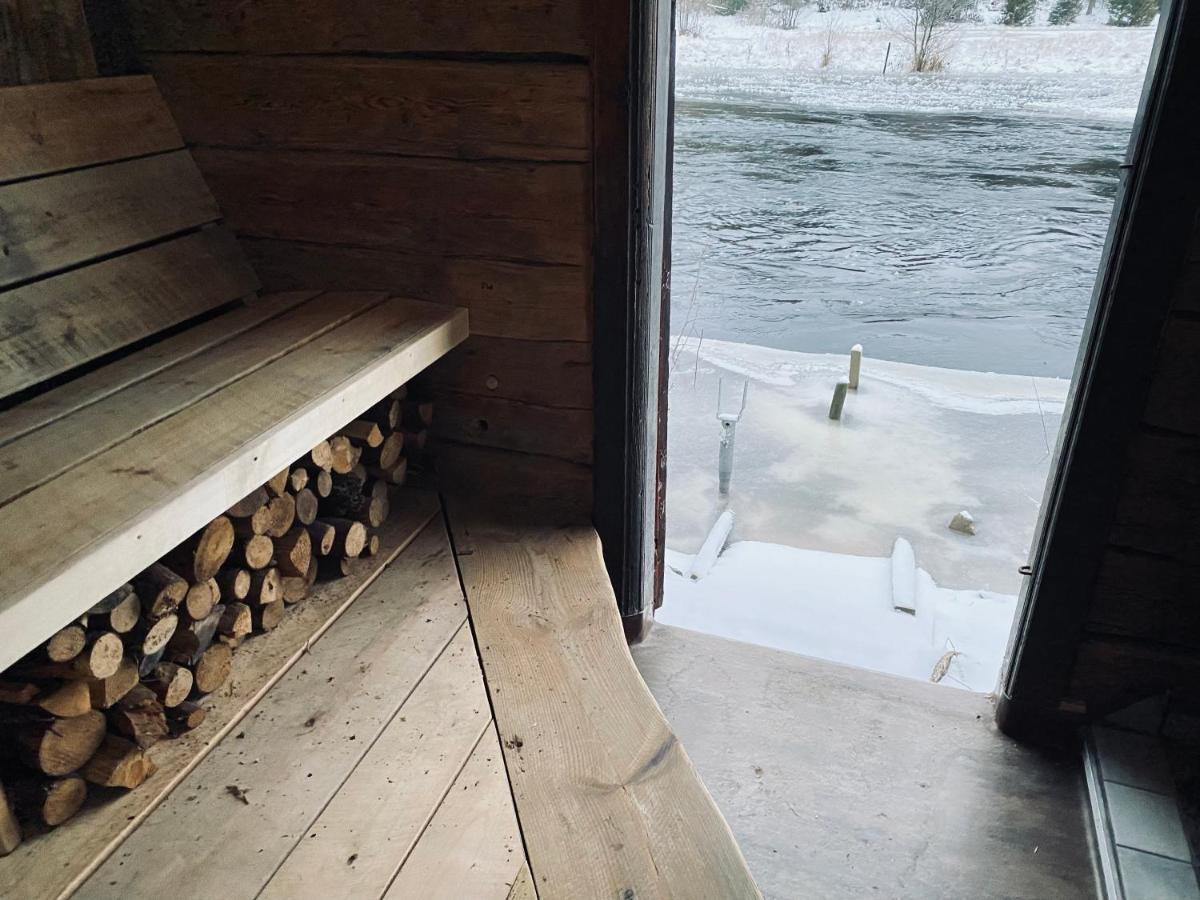 Cosy River House Kvillsfors Exterior foto
