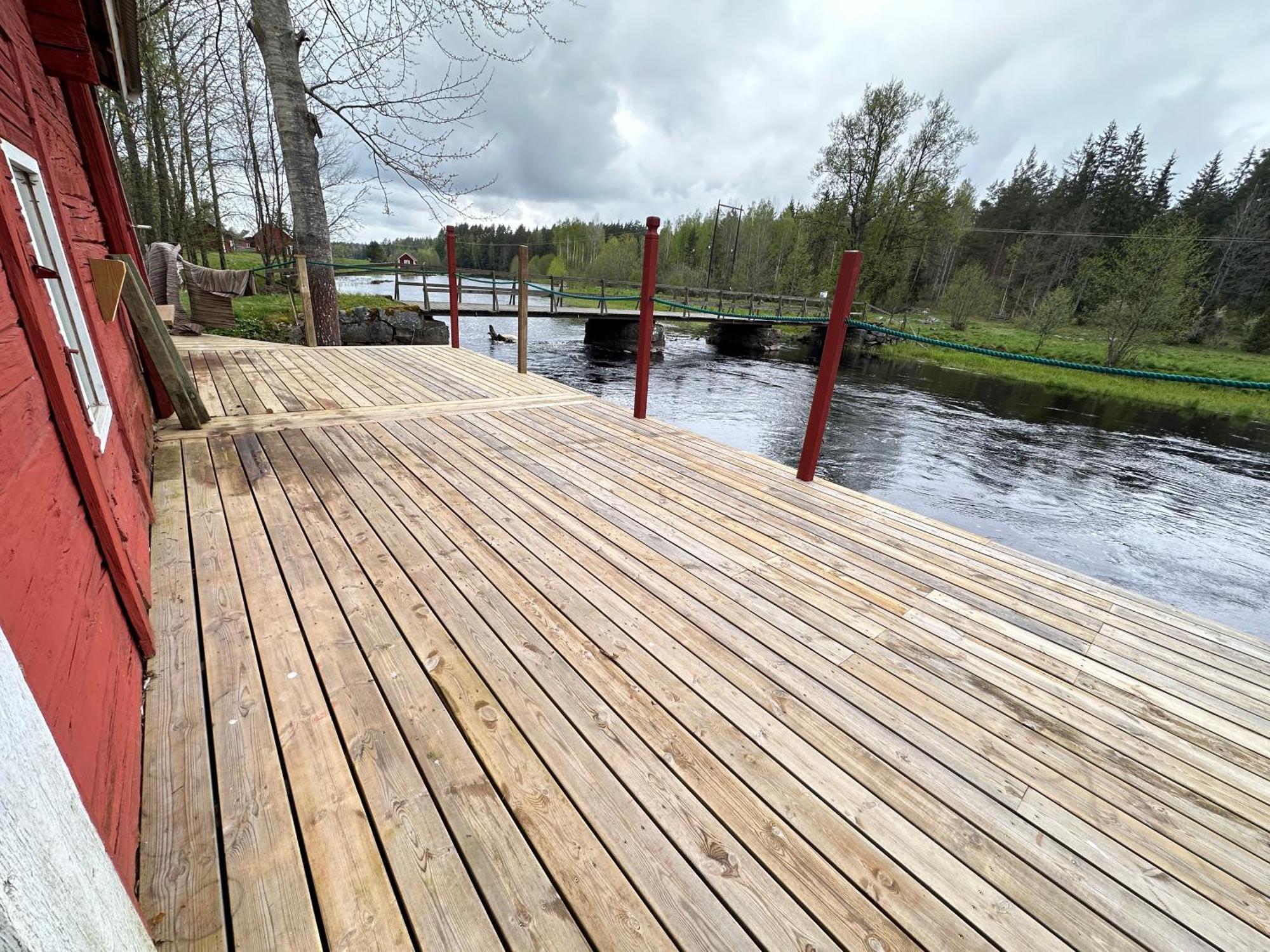 Cosy River House Kvillsfors Exterior foto